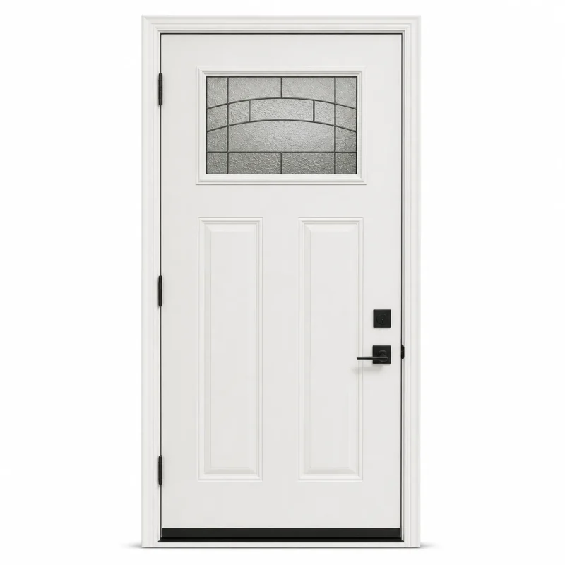 SD224 steel entry door Amazon white background