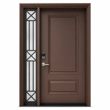 SD225 steel entry door Amazon white background