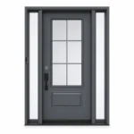 SD226 steel entry door Amazon white background