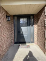 SD226 steel entry door original product view