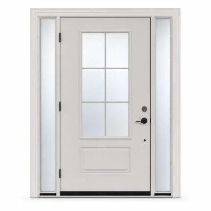 SD227 steel entry door Amazon white background