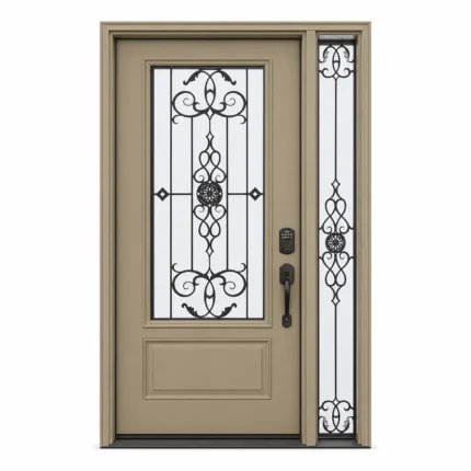 SD228 steel entry door Amazon white background