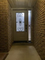 SD228 steel entry door original product view