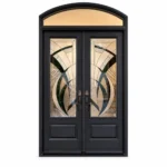 SD232 steel entry door Amazon white background