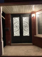 SD234 steel entry door original product view