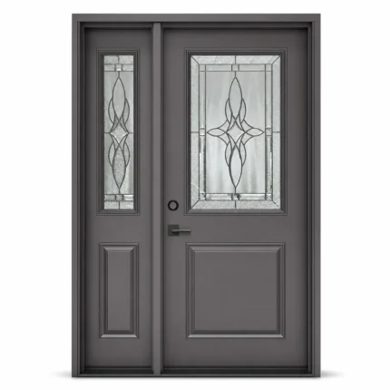 SD238 steel entry door Amazon white background