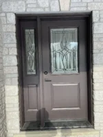 SD238 steel entry door original product view