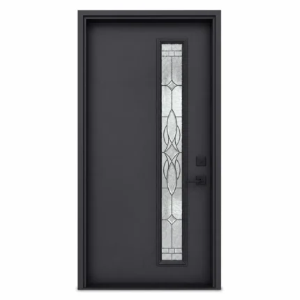 SD240 steel entry door Amazon white background