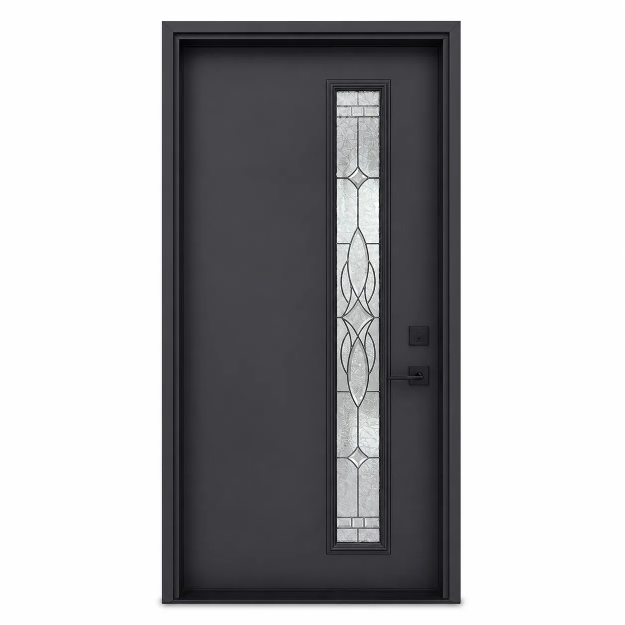 SD240 Amazon white background SD240 steel entry door Amazon white background