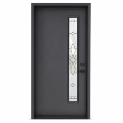SD241 steel entry door Amazon white background