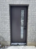 SD241 steel entry door original product view