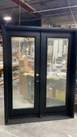 SD242 steel entry door original product view