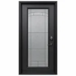 SD244 steel entry door Amazon white background