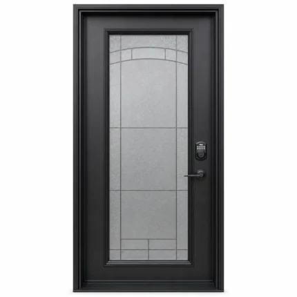 SD244 steel entry door Amazon white background