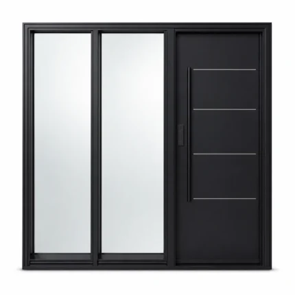 SD245 steel entry door Amazon white background