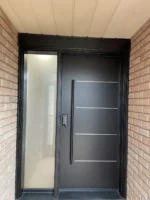 SD247 steel entry door original product view