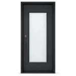 SD249 steel entry door Amazon white background