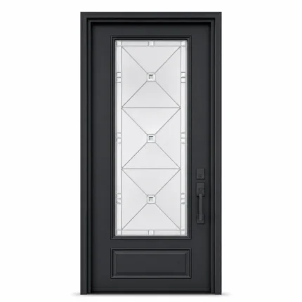 SD251 steel entry door Amazon white background