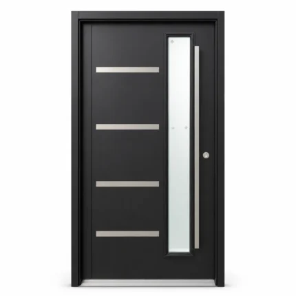 SD254 steel entry door Amazon white background
