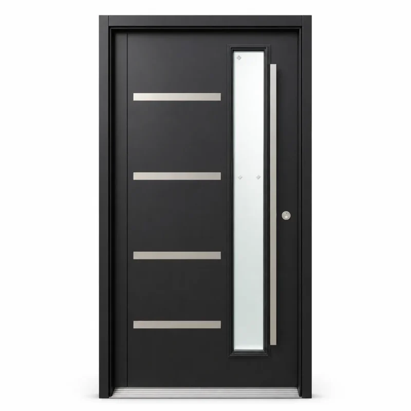SD254 steel entry door Amazon white background