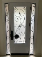 SD256 steel entry door original product view