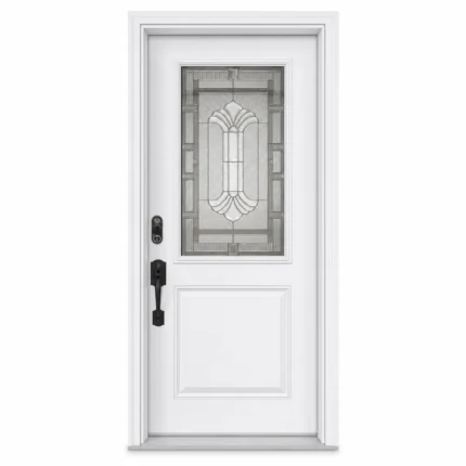 SD258 steel entry door Amazon white background