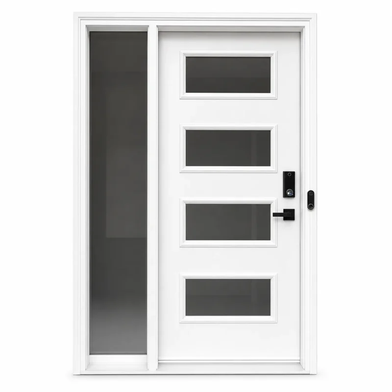 SD259 steel entry door Amazon white background
