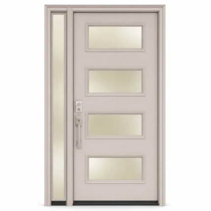 SD261 steel entry door Amazon white background