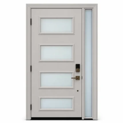 SD262 steel entry door Amazon white background