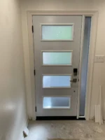 SD262 steel entry door original product view