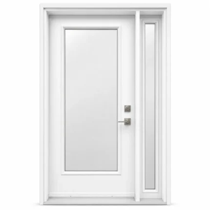 SD263 steel entry door Amazon white background