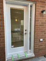 SD263 steel entry door original product view
