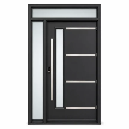 SD265 steel entry door Amazon white background