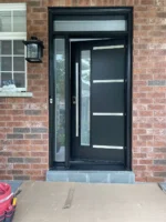 SD265 steel entry door original product view