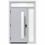 SD266 steel entry door Amazon white background