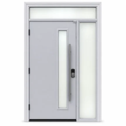 SD266 steel entry door Amazon white background