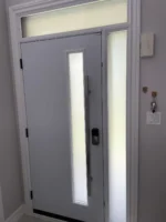 SD266 steel entry door original product view