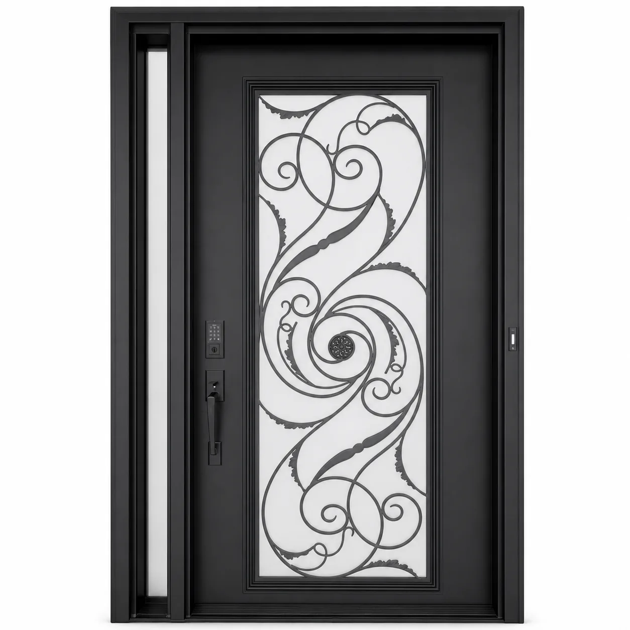 SD267 Amazon white background SD267 steel entry door Amazon white background